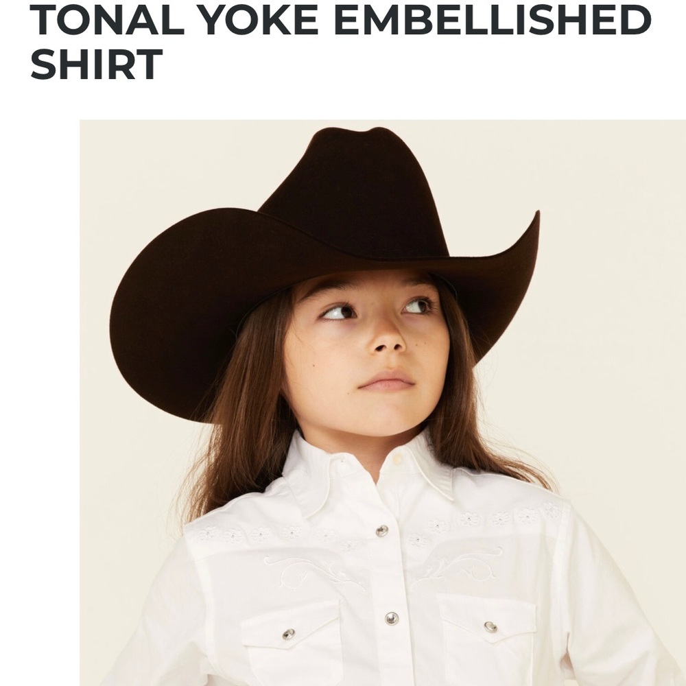 Wranglers Tonal Yoke Embellished shirt